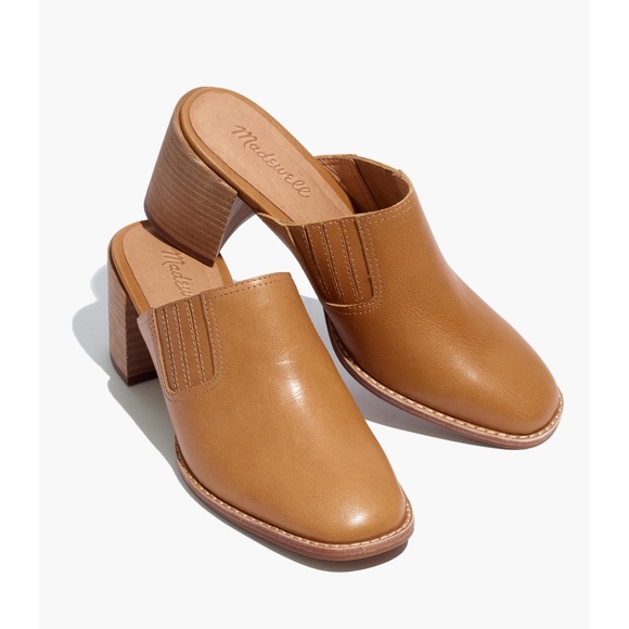 Madewell Shoes - MADEWELL Size 6 The Carey Mule in Amber Brown Leather